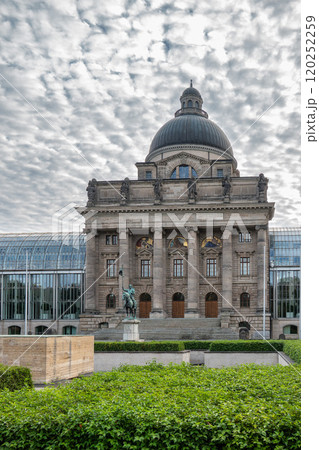 View of famous State chancellery - Staatskanzlei in Munich, Germany 120252259