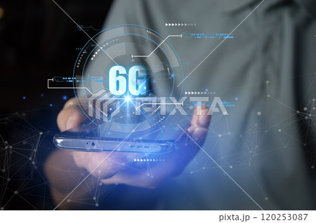 Concept of high-speed communication, 5G and 6G technology Concept of high-speed communication, 5G and 6G technology 120253087