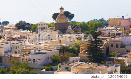 Santa Sofia Church located in Piazza of Anacapri, on Capri Island, Italy Santa Sofia Church located in Piazza of Anacapri, on Capri Island, Italy 120254091