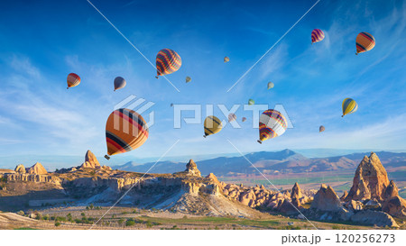 Welcome to amazing Cappadocia concept image 120256273