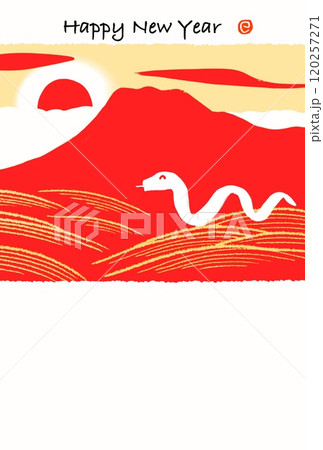 巳年年賀状 120257271