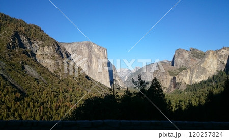 Wawona Tunnel View of Yosemite National Park California USA Photo 120257824