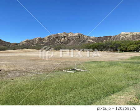 Diamond Head State Monument in Honolulu County Oahu Hawaii Photo 120258276
