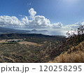 North Pacific Ocean View From Summit of Diamond Head in Hawaii Photo 120258295