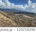 North Pacific Ocean View From Summit of Diamond Head in Hawaii Photo 120258296
