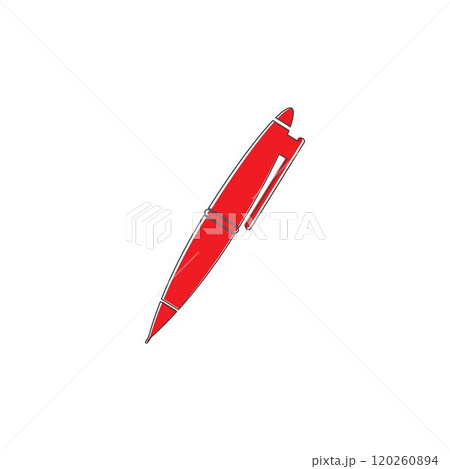 Ballpoint pen icon vector. 120260894