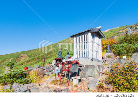 秋の御嶽山登山：金剛童子 120262128