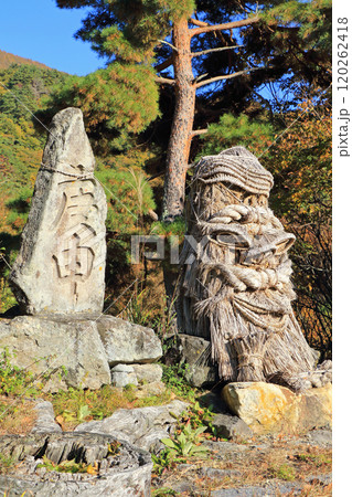 芦ノ尻の道祖神 長野市大岡 芦ノ尻の道祖神 長野市大岡 120262418