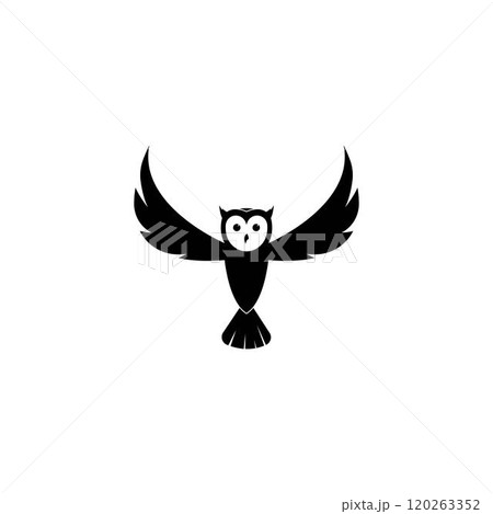 Owl logo template vector Owl logo template vector 120263352