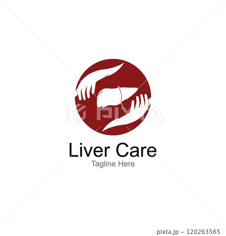 Liver logo,liver care vector icon Liver logo,liver care vector icon 120263565