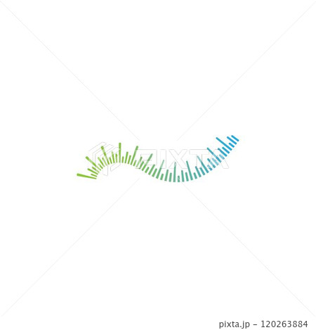 sound wave ilustration logo vector sound wave ilustration logo vector 120263884