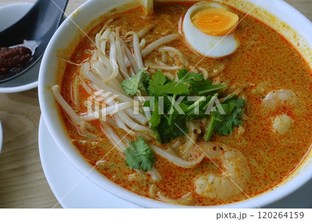 シンガポール　ラクサ 120264159