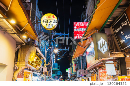 台北　士林夜市 120264521