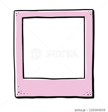 Hand drawn frame. Doodle sketch style Hand drawn frame. Doodle sketch style 120264839