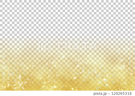 Yellow petals and gradation 120265318