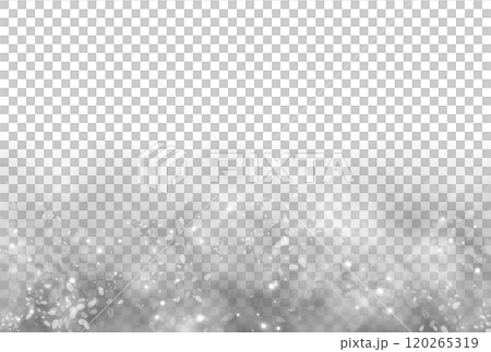 グレーの花びらとグラデーション 120265319