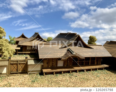 室町時代の武家屋敷(主殿) 室町時代の武家屋敷(主殿) 120265798