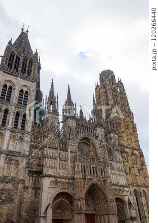 Cathedral Notre Dame of Rouen in France Cathedral Notre Dame of Rouen in France 120266440