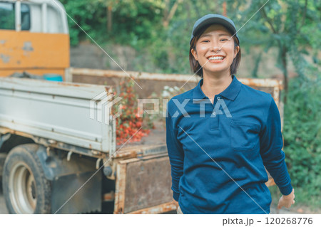 女性造園業者 女性造園業者 120268776