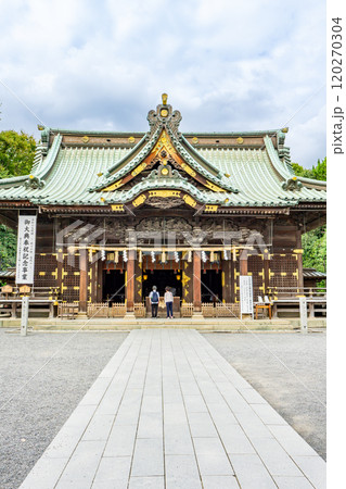 三嶋大社（伊豆諸島の開拓神　伊豆国の一宮）　拝殿　静岡県三島市大宮町 120270304