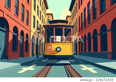 San Francisco Cable Car 120271419
