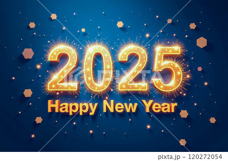 Sparkling 2025 Happy New Year Celebration Sparkling 2025 Happy New Year Celebration 120272054