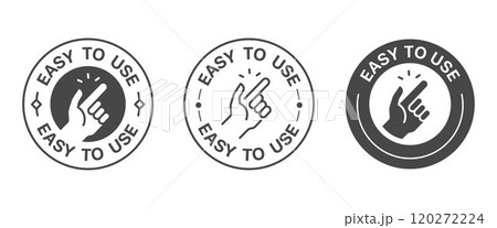 Easy to use badge vector illustration. Design for Logo, Label, Banner, Poster, Print ad, etc. Easy to use badge vector illustration. Design for Logo, Label, Banner, Poster, Print ad, etc. 120272224
