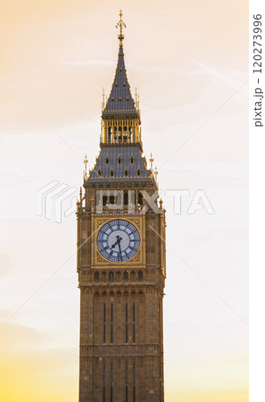 Westminster palace or Houses of parliament and Big Ben tower, London, UK. 120273996