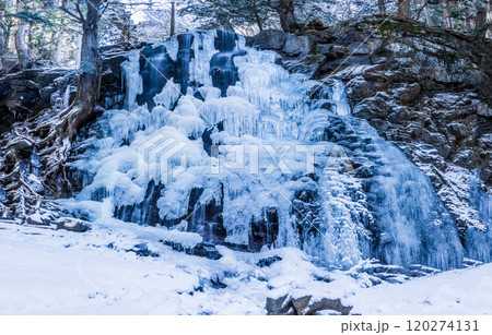 母の白滝氷瀑 120274131