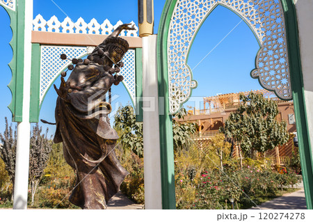 Mausoleum of Apak Khoja and Tomb of the Fragrant Concubine in Kashgar, Western of China. Mausoleum of Apak Khoja and Tomb of the Fragrant Concubine in Kashgar, Western of China. 120274278