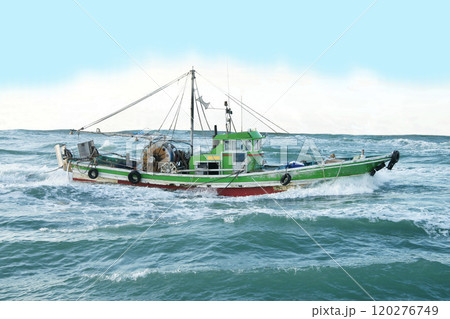 漁船 底曳き網漁船 漁船 底曳き網漁船 120276749