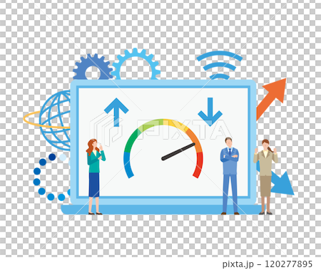 インターネットの回線スピード 120277895