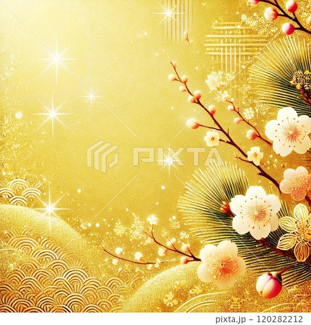 新年 背景 金運アップ 新年 背景 金運アップ 120282212