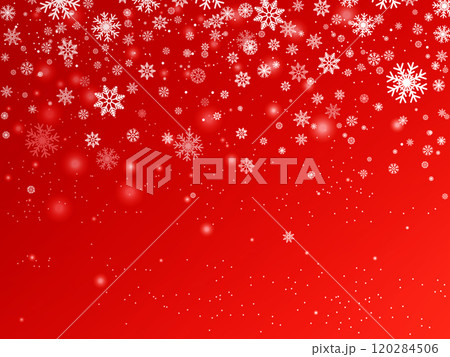 雪の結晶のイラスト背景 120284506