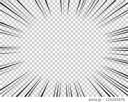 集中線 集中線 120285876