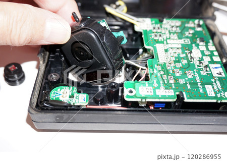 ドアホン　取り外し修理　DIY 120286955