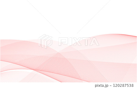 抽象的な波の背景イメージ 素材 ウェーブ 赤 02 抽象的な波の背景イメージ 素材 ウェーブ 赤 02 120287538