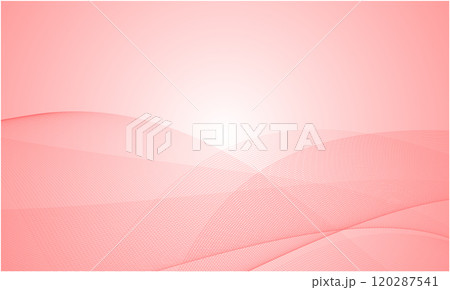 抽象的な波の背景イメージ 素材 ウェーブ 赤 03 120287541
