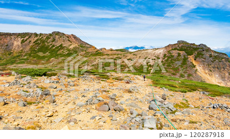 秋の御嶽山登山(二ノ池~サイノ河原) 秋の御嶽山登山(二ノ池~サイノ河原) 120287918