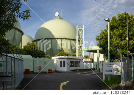 【東京ガス世田谷整圧所】の天然ガススタンド　（東京都世田谷区粕谷） 120288244