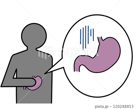 胃の症状 胃もたれ 胃の症状 胃もたれ 120288853