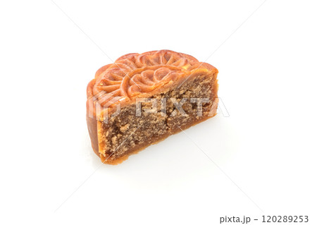 Chinese moon cake sweet bean flavour 120289253