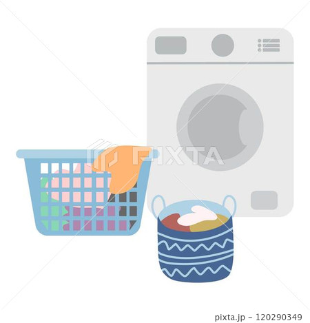 washing machine, clothes 120290349