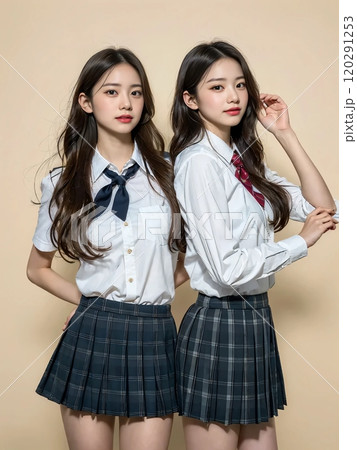 女子高生モデル 02 120291253