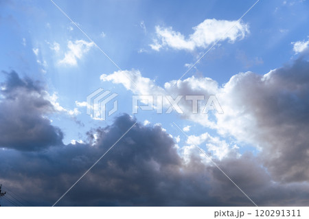 青空と雲と光 青空と雲と光 120291311