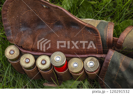 Bandolier with cartridges Bandolier with cartridges 120291532