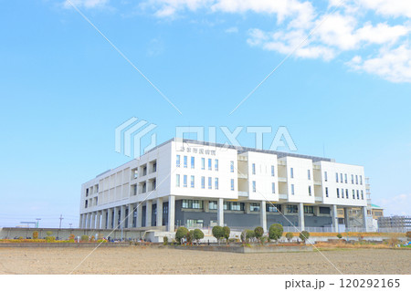 愛知県あま市、あま市民病院の風景 愛知県あま市、あま市民病院の風景 120292165