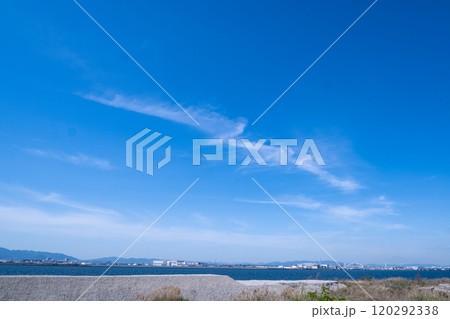 夏の空と海 夏の空と海 120292338