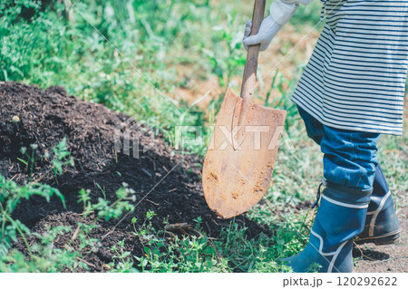 農家の土づくり 120292622
