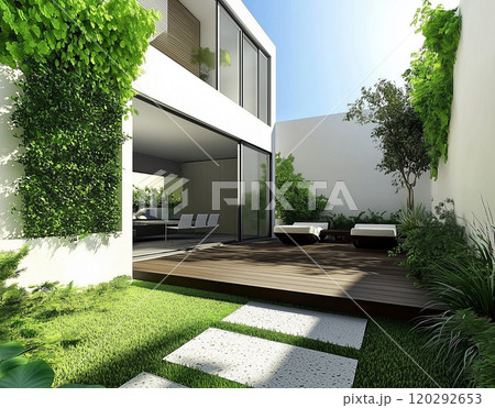 住宅イメージ　小さな憩いのスペース 120292653